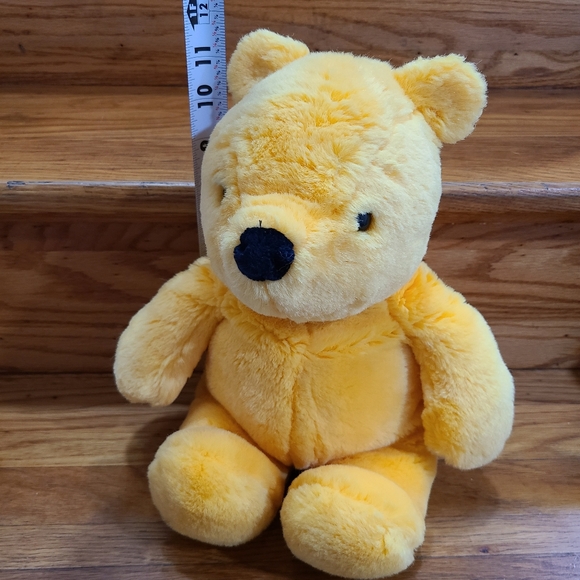 Vintage Disney Classic Winnie Pooh Sears Gund Plush Yellow Stuffed Bear Toy - Picture 6 of 8